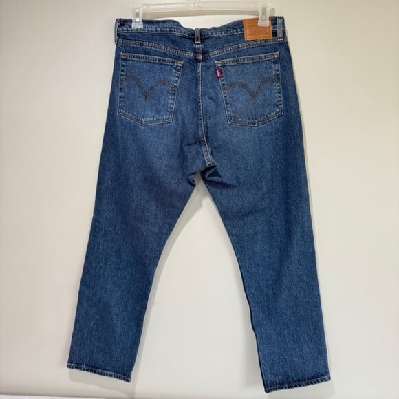LEVI'S Wedgie Straight Button Fly Jeans - Picture 3 of 15